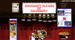 Desktop Screenshot of communityplayersofsalisbury.org